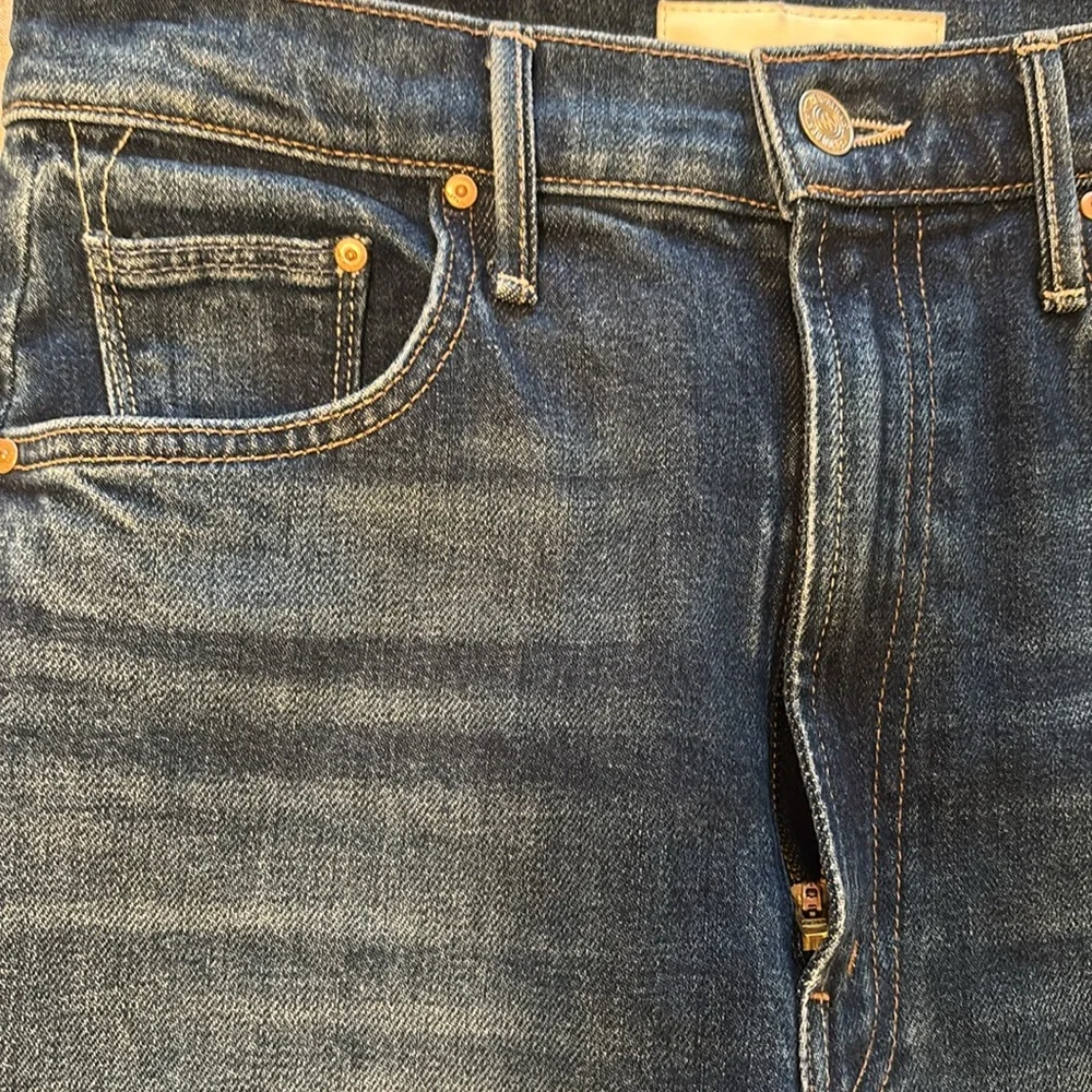 MOTHER Half Pipe Ankle Cuff Perfectly Imperfect Fray size 27 - Picture 4 of 4